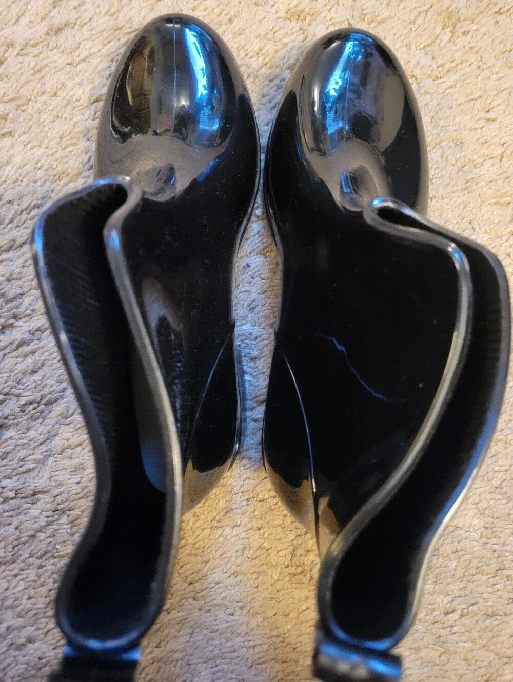 Black Women's Chelsea Rain Boots